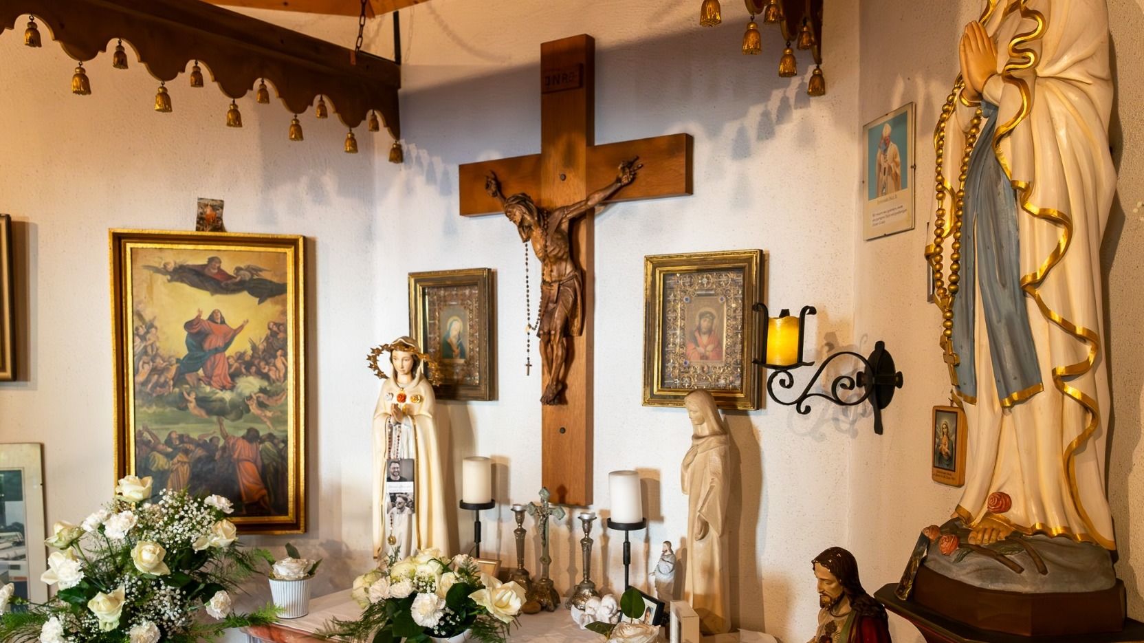 Die Lourdeskapelle von Udo Bauch aus Eichenzell.